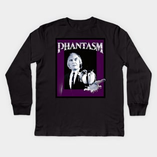 Phantasm The Tall Man Kids Long Sleeve T-Shirt